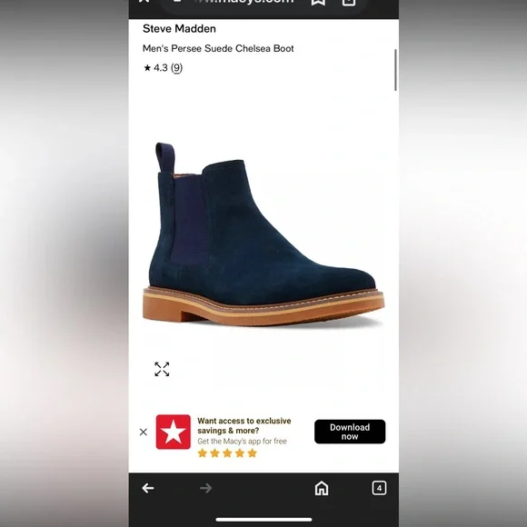 Steve Madden | Shoes | Steve Madden Persee Suede Chelsea  display picture 1
